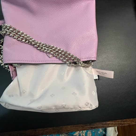 Kate Spade Lilac Textured Shoulder Bag/Crossbody. NWOT - Picture 11 of 11